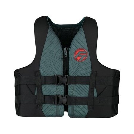 Full Throttle Vest-2Xl/4Xl Gray Rapd Dry, No 142100-701-080-22 142100-701-080-22
